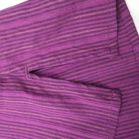 Quizz Woman Stretch Fitted Blouse in Maroon Woman's 20 - Picture 7 of 8